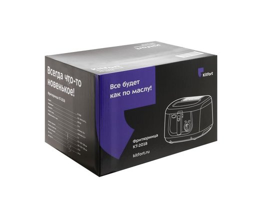 Фритюрница KITFORT КТ-2018 черный